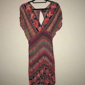 Colorful beach coverup